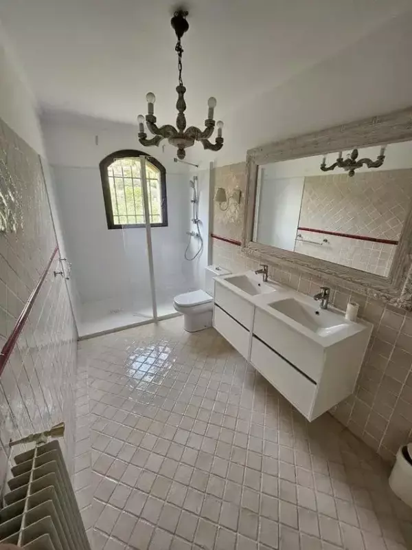 Salle de bain rénovée